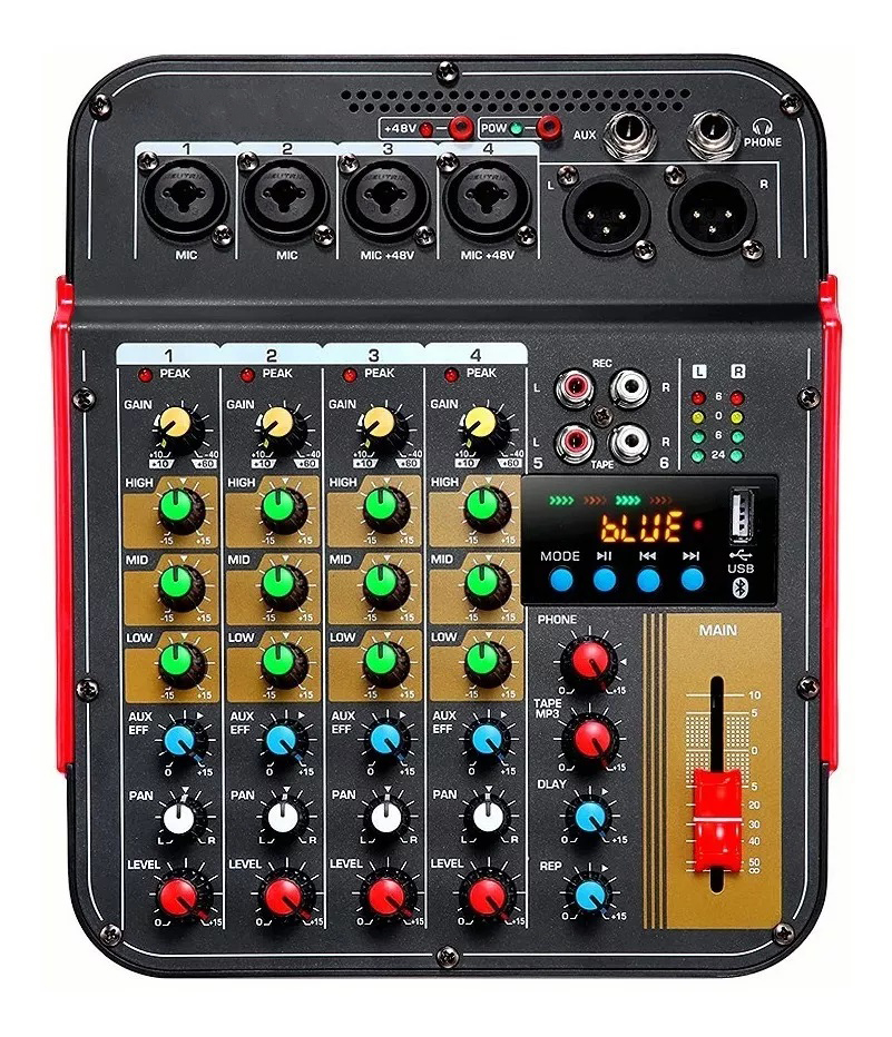 Audio Mixer Bluetooth and Reve - Audio Music Dj 评论和价格