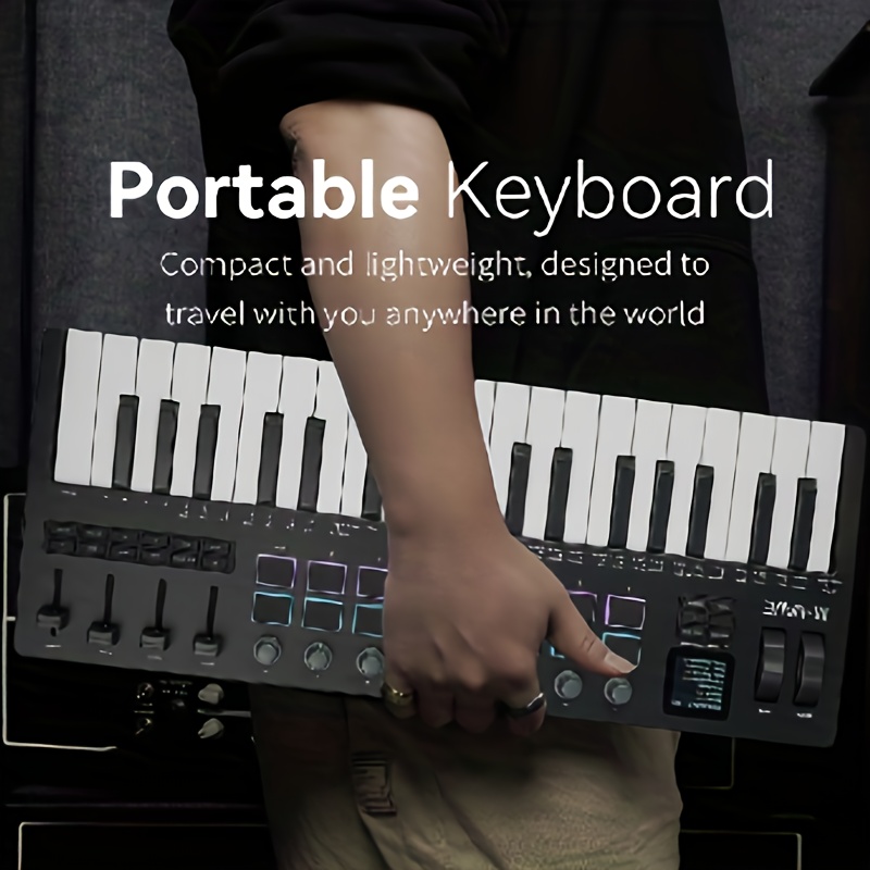 M-VAVE SMK37PRO 37 Key Bluetoo - Midi Controller Pad 评论和价格