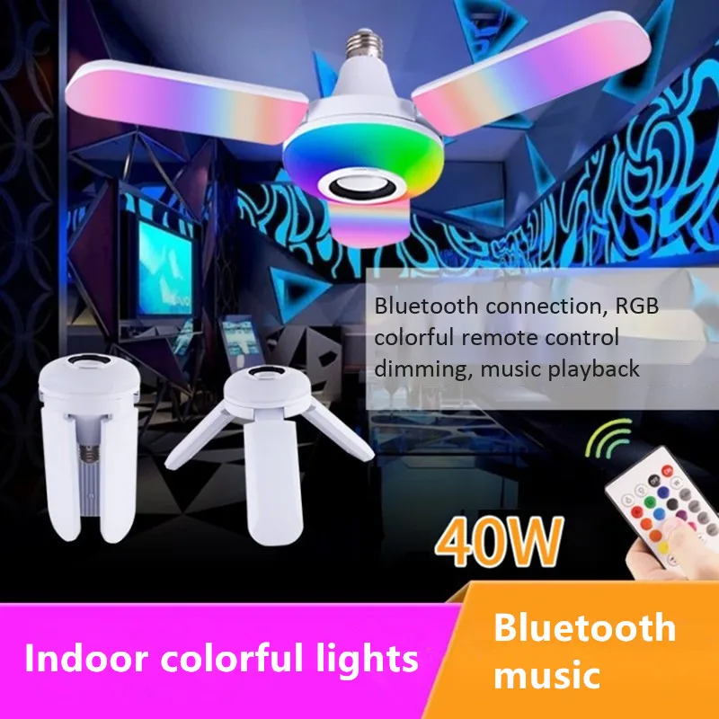 Bluetooth Music Light E27 Inte - Audio Music Spotify 评论和价格